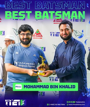 🏆 Top Performers of the Tournament 🏆🔥 Best Batsman- Mohammed Bin Khalid @mbkzaar (Jamjoom Pha
